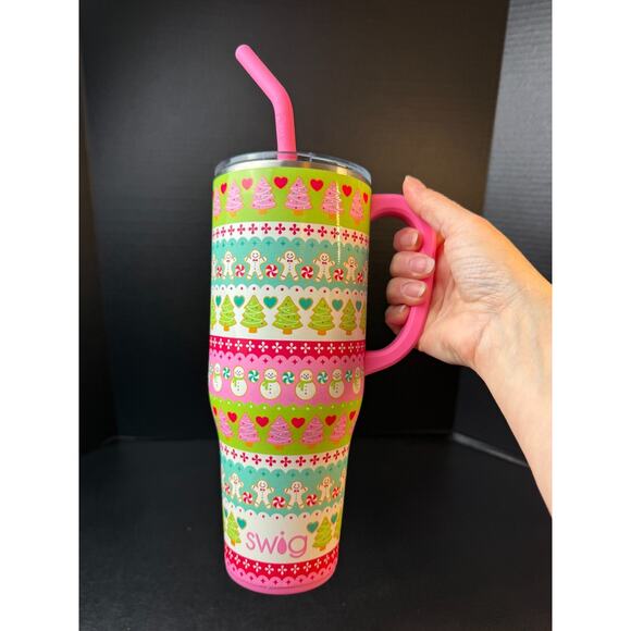 Swig Other - Swig Life 40oz Mega Mug Tumbler with Handle and Straw Cookie Jar